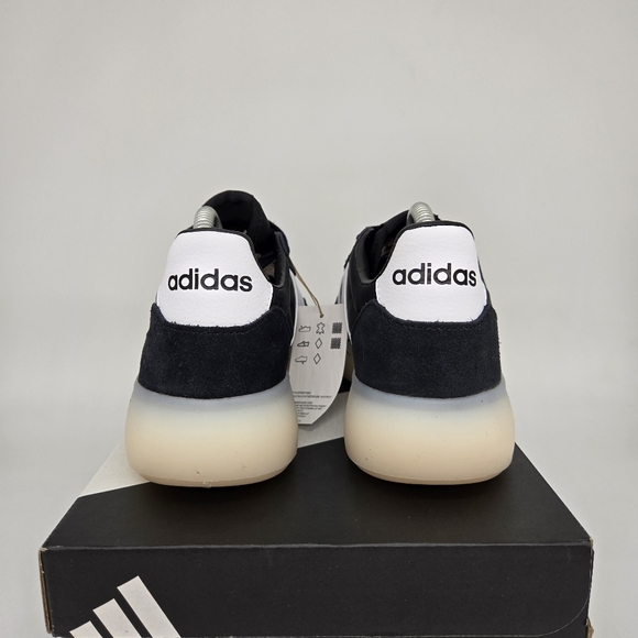 Adidas Women's Black & White Low-Top Sneakers - Picture 4 of 8